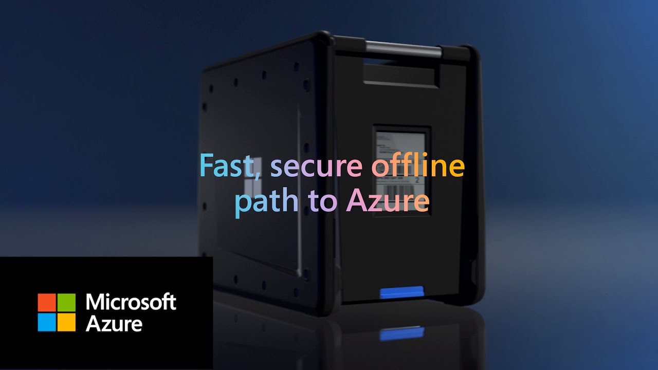 Azure Data Box: Fast & Secure Offline Data Migration to Azure