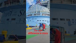 Royal Caribbean Utopia and Vision of the Seas #royalcaribbean #utopiaoftheseas #travel #wow #shorts