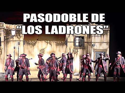 Pasodoble "Si es la mujer" comparsa "Los Ladrones" de Juan Carlos Aragon en San roque