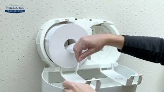 How To Load Twin Centre Pull Bathroom Tissue Dispenser