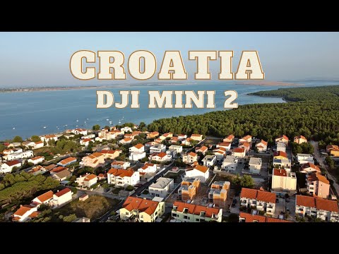 Croácia - Vrsi (2023) | DJI Mini 2 | Filmagens em 4K