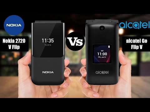 Nokia 2720 V Flip vs alcatel Go Flip V