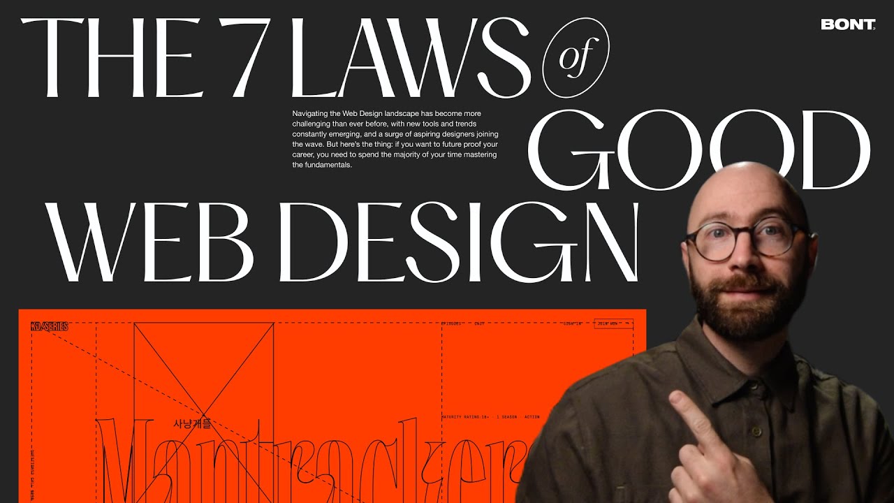 The 7 laws of good Web Design