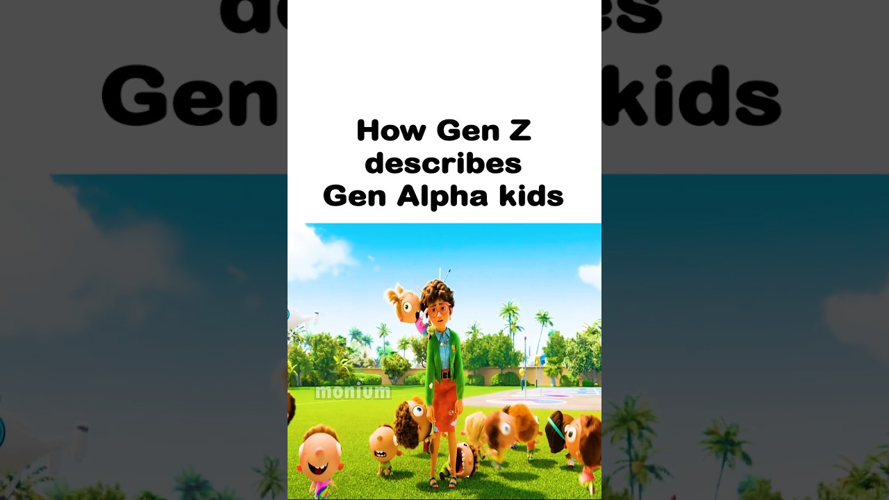 Is Gen Alpha like this ⁉️😭