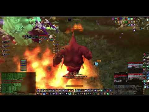 Mount Hyjal Rage Winterchill+Anetheron WoW TBC5Man Fire Mage Pov