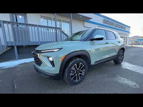 2025 Chevrolet TrailBlazer AWD 4dr ACTIV in Green for sale at Ontario Motor Sales in Oshawa, ON