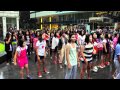 Singapore One Direction Flashmob (Raffles Place.