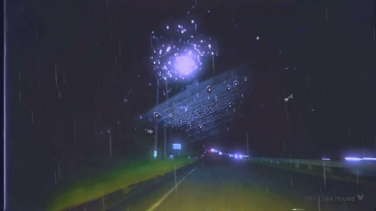 🌩️ Forest Interlude 🌲 | Night Drive & Lofi Chill Beats in Japan 🌃🎶