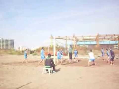 Отель Baia Lara, Анталия, Турция, Волейбол на пляже Турецкая футбольная команда, 6 января 2014 года, оператор Михаил Юхтин ( Мишико ) ( Москва )