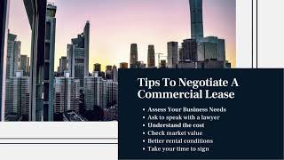 How To Negotiate A Commercial Lease in Toronto?