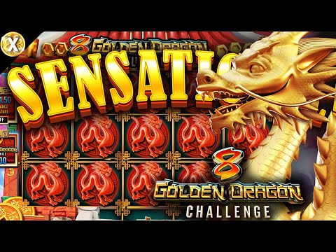 💥 8 Golden Dragon Challenge (Reel Kingdom) 💥 Uk Player Lands Quickest Epic Big Win Ever!