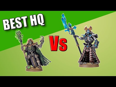 Best Necron HQ 8th Edition - Anrakyr the Traveller Vs Imotekh the Stormlord
