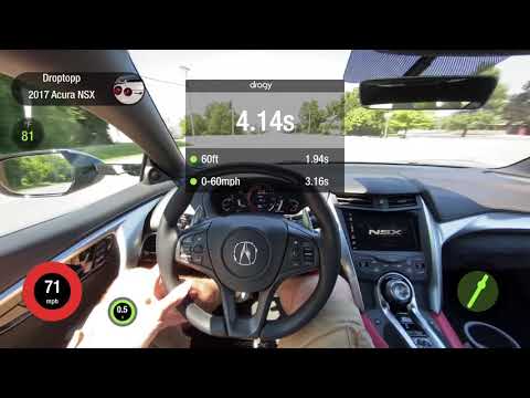 Acura NSX 2017 NC1 Launch Control Twin Turbo V6 Electric Assist
