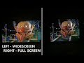 Aspect Ratio Comparison Happy Gilmore Vs Mini Golf Clown