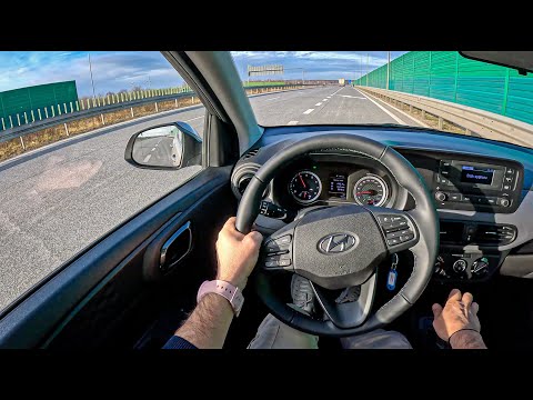 2023 Hyundai i10 III [1.0 MPI 67HP] |0-100| POV Test Drive #1515 Joe Black