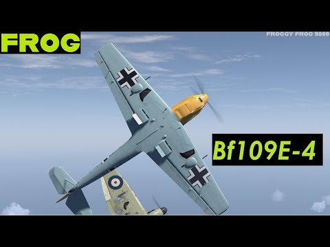 Bf109E-4 vs Spitfire IIa (IL-2 COD Blitz)