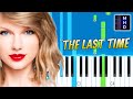Taylor Swift - The Last Time ft. Gary Lightbody - Piano Tutorial