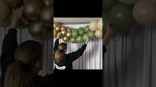 Learn How To Make This Balloon Decoration With Me 