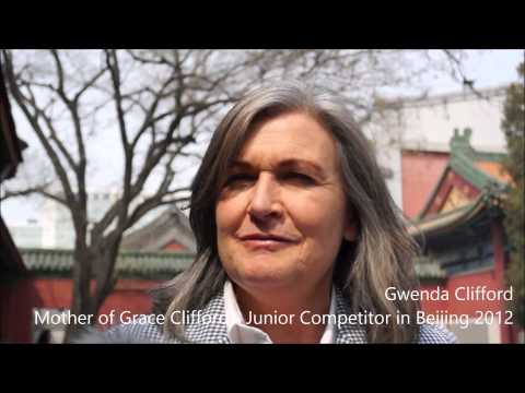 Interview with Gwenda Clifford - mother of Grace Clifford, Junior 4th Prize in Beijing 2012