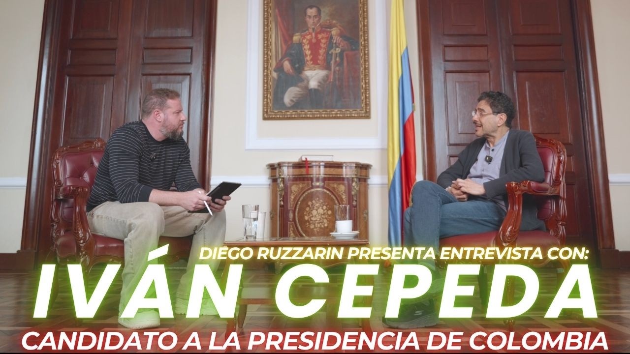 Entrevista con Iván Cepeda, Candidato a la presidencia de Colombia | Diego Ruzzarin.
