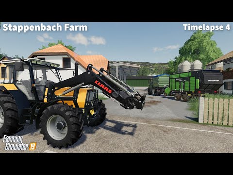 Selling Animal Products, Making Clover Silage & Clover Hay Bales│Stappenbach│FS 19│Timelapse #04