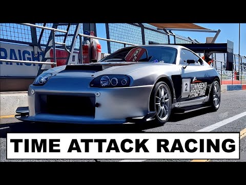 Time Attack Racing - Cars, Interviews and In Car Footage at Queensland Raceway - All the action