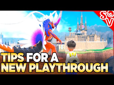 Early Game Tips For a New Play-through of Pokemon Scarlet and Violet