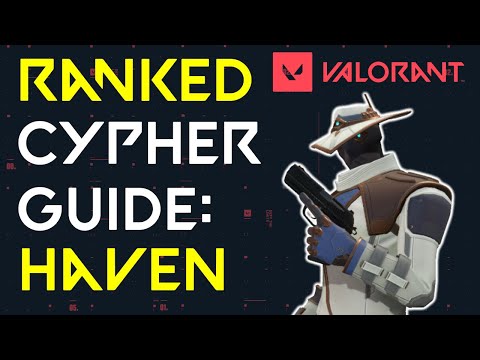 Ranked Cypher Setup & Playstyle Guide For Haven (Timestamps) | Valorant