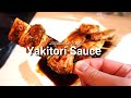 Japan's local food! Sharing yakitori sauce recipe!