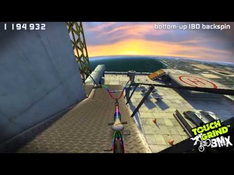 BMX toughgrind- highest score on skyline over 5 MILLION!!!!! - Touchgrind BMX