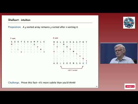 Lecture 22 Shellsort Algorithm Concept Implementation And Analysis