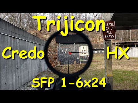 TRIJICON Credo HX 1-6x24 SFP - Top Tier - First Person RePew