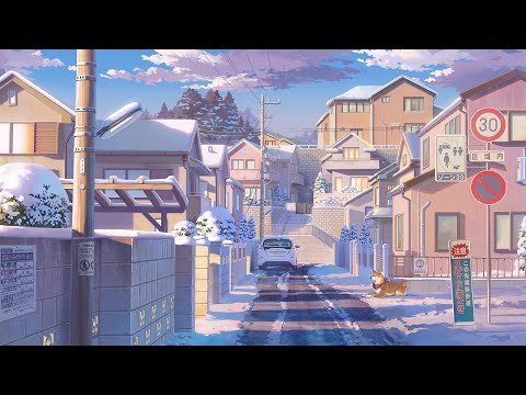 Video Thumbnail: in the winter's cold. ❄ anime lofi mix