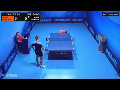 12:25 Nazarii Kovalchuk - Valerii Tatarynov 18.07.2023 TT Euro.Cup Ukraine  Star. Table 3
