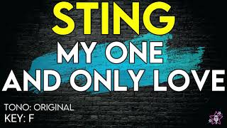Sting - My one and only love - Karaoke Instrumental