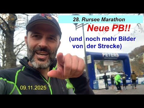 #118 New PB on this beautiful course under optimal conditions - 28th Rursee Marathon