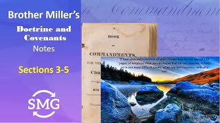 Come, Follow Me, Doctrine and Covenants 3-5