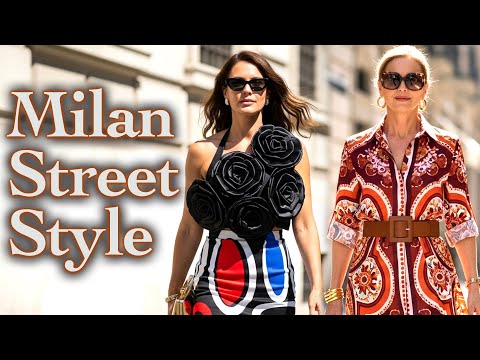 July 2025 Italian Street Style. Discover Milan’s Best Summer Looks. Luxury Fashion VLOG