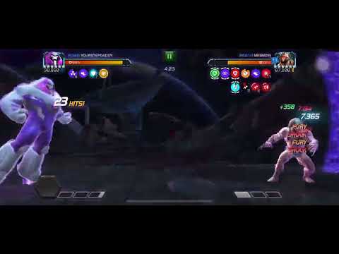 Rank 5 6* nimrod vs wolverine weapon x war boss