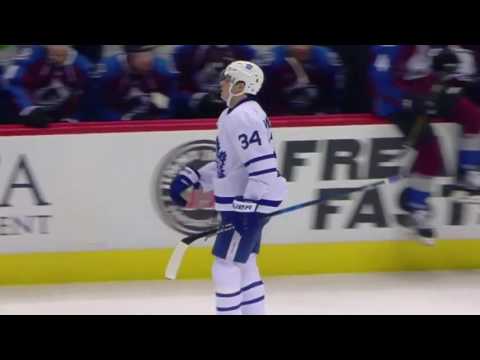 Auston Matthews 16th NHL Goal! 12/22/2016 (Toronto Maple Leafs vs Colorado Avalanche)
