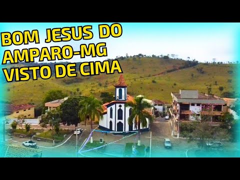 Ver de cima a Cidade de BOM JESUS DO AMPARO Minas Gerais!