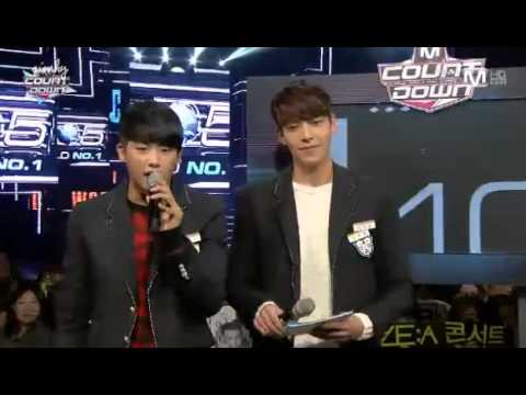 131107 Kim Woo Bin ZE:A Hyungsik MC Cut 1