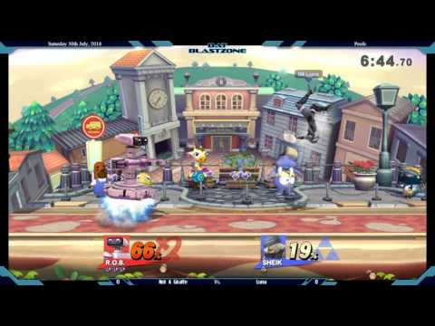 Dat Blastzone 13 - Singles Pools - Not A Giraffe vs Luna