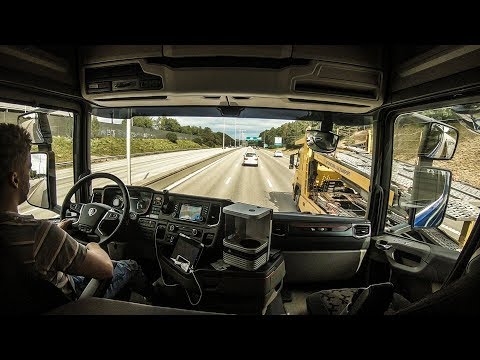 CV Driving Scania S520 - Back to work (Stockholm, Sweden)