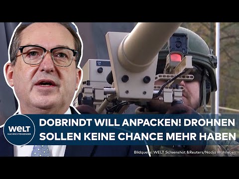 DROHNENABWEHR: Abschuss auch im Inland! Dobrindt will Bundeswehr mehr Befugnisse erteilen