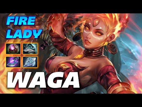 WAGA LINA - FIRE LADY - Dota 2 Pro Gameplay [Watch & Learn]