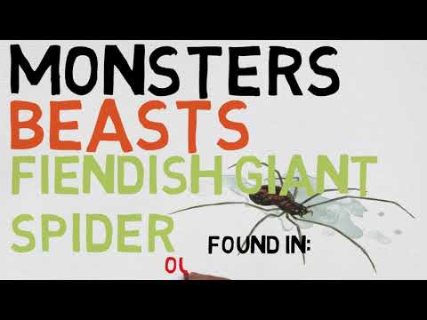 Beast #81: Fiendish Giant Spider (DnD 5E Monsters)