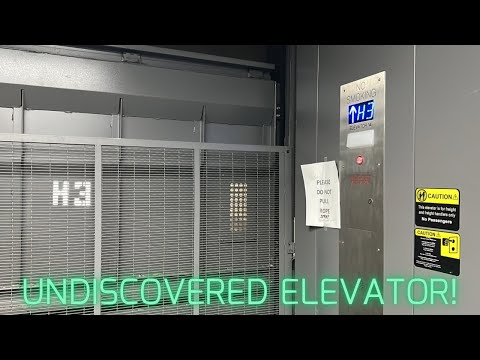Never Seen Before! MASSIVE Hydraulic Freight Elevator | Hilton Atlanta | Downtown Atlanta, GA