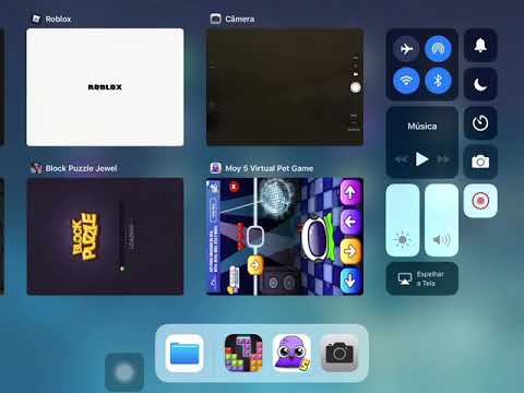 Mostrando  meus aplicativos do iPad