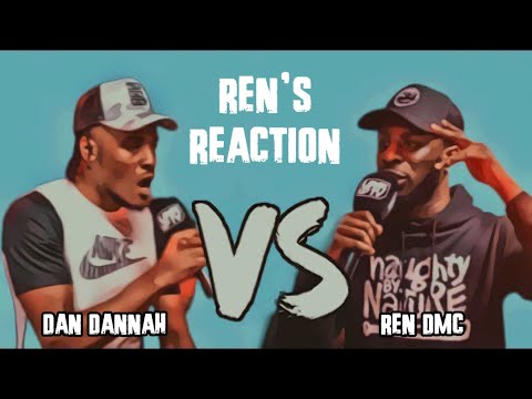 Ren DMC VS Dan Dannah [RAP BATTLE REACTION] #RenReacts
